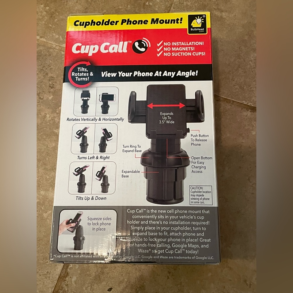 Original Cup Call mobile phone holder